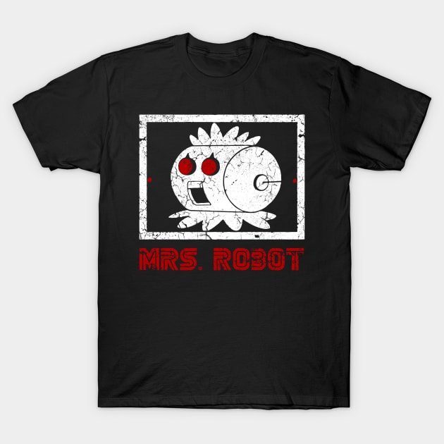 MRS. ROBOT SMILE T-Shirt by Freedom Haze